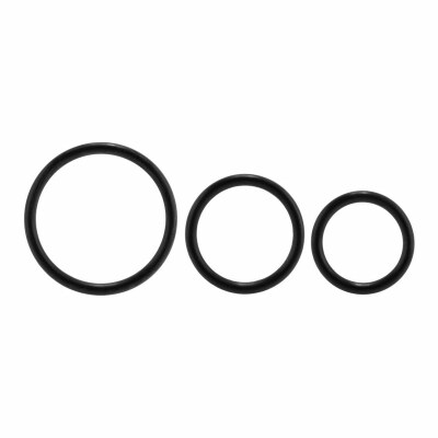 Spartacus Rubber Ring | Packung mit 3 dehnbaren Penisringen aus Gummi