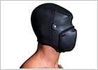 Bondage-Kopfmaske aus Neopren - 3 Öffnungen (L/XL)