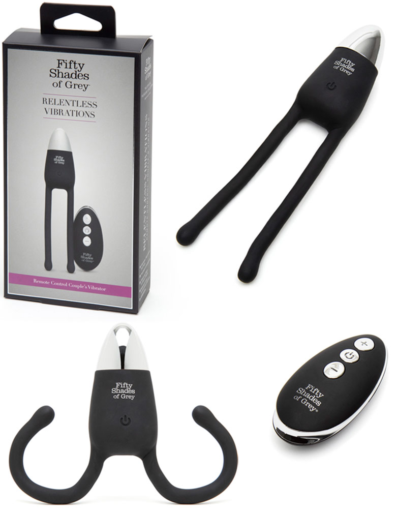 Fifty Shades of Grey vibrator for couples - Relentless Vibrations