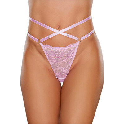 Adore by Allure Cherished | Sinnlicher String aus rosafarbener Blumenspitze Adore by Allure Cherished | Sinnlicher String aus rosafarbener Blumenspitze