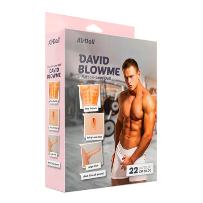 AirDoll David Blowme | Poupée gonflable avec deux orifices