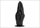 X-MAN All Black No 13 Hand with suction cup dildo - 17 cm