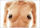 Anais Jessa nipple pasties - Black