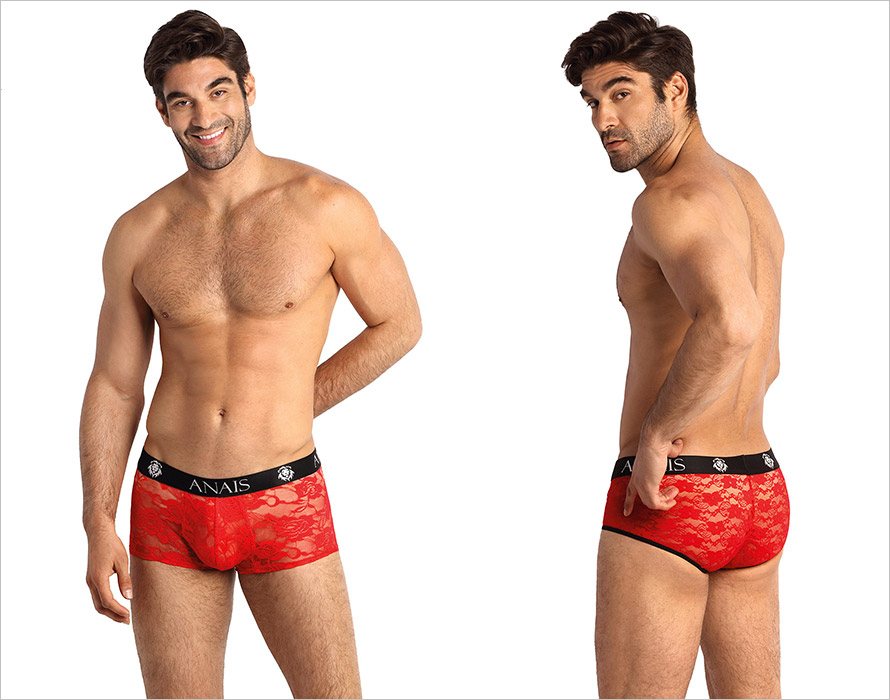 Anais for Men Brave boxers for men - Red (M)