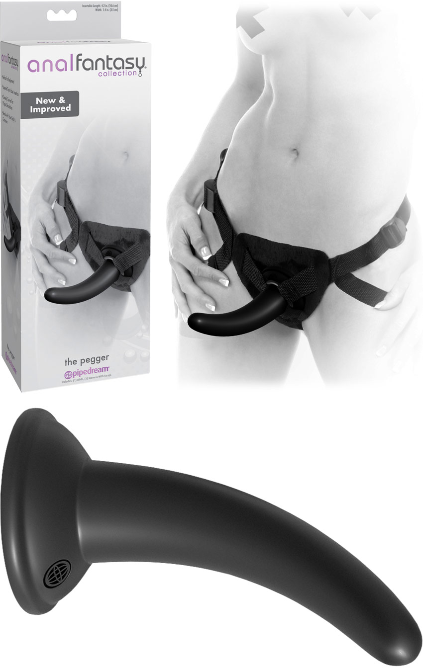 Anal Fantasy The Pegger harness and dildo kit