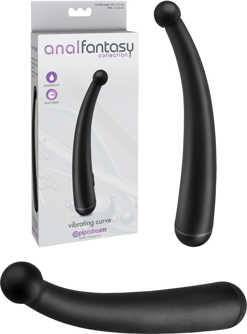 Anal Fantasy Vibrating Curve vibrating anal stimulator