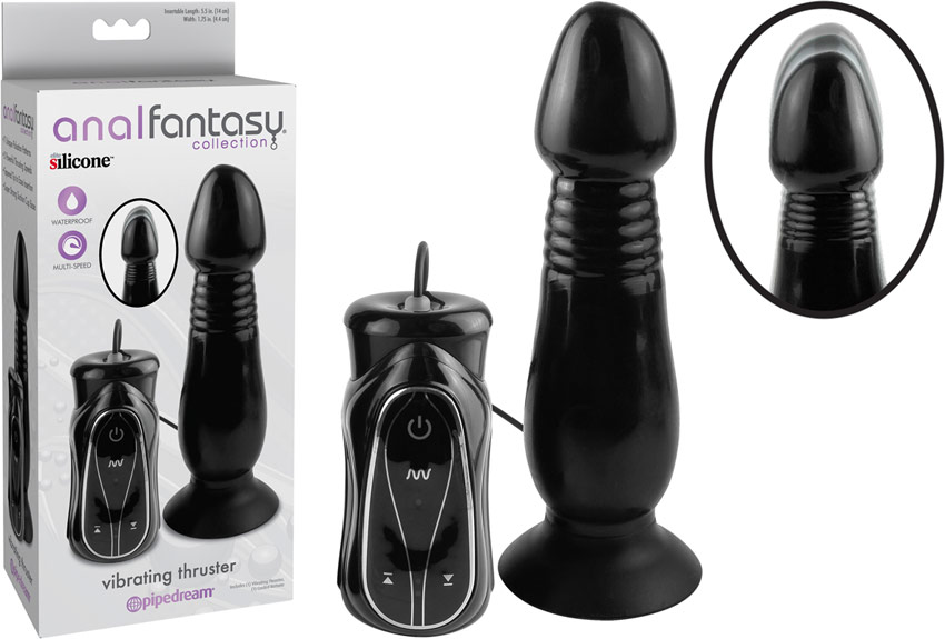 Vibratore anale con ventosa Anal Pusher Vibrating Thruster