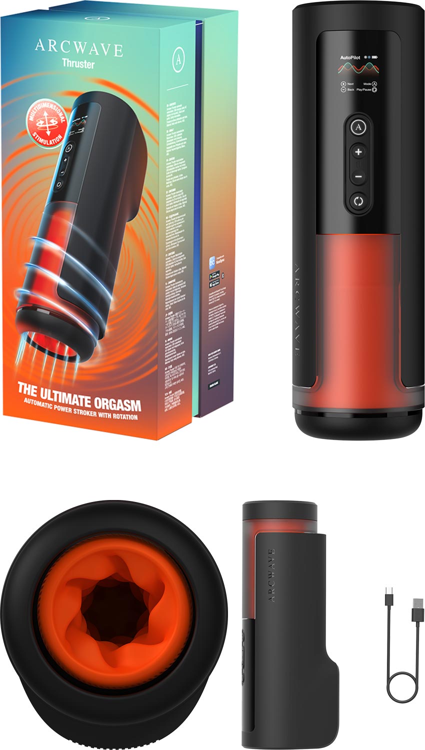 Arcwave Thruster - Automatischer Masturbator für Männer