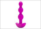 b-Vibe Triplet Remote controlled vibrating anal beads - Fuchsia
