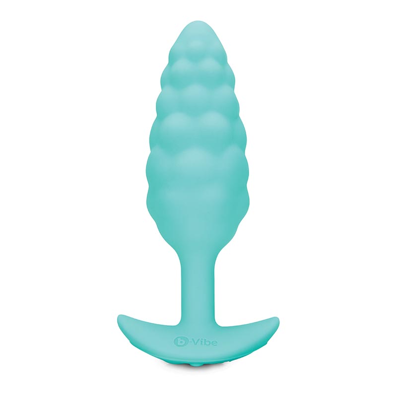 Plug anal vibrant & texturé b-Vibe Bump - Mint