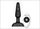 Plug anal vibrant & tlcommand b-Vibe Trio - Noir