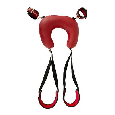 Bad Kitty Thigh Restraint | Set de contrainte cuisses & nuque luxueux Bad Kitty Thigh Restraint | Set de contrainte cuisses & nuque luxueux