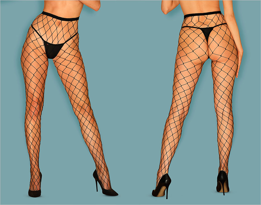 Obsessive Collant S812 - Noir (S/M/L)