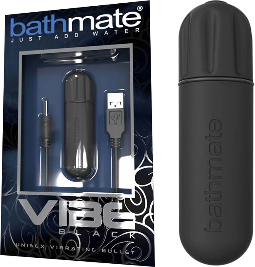 Vibromasseur bullet Vibe Hydromax Bathmate - Noir