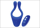 Vibromasseur pour couples BeauMents Doppio 2.0 - Bleu