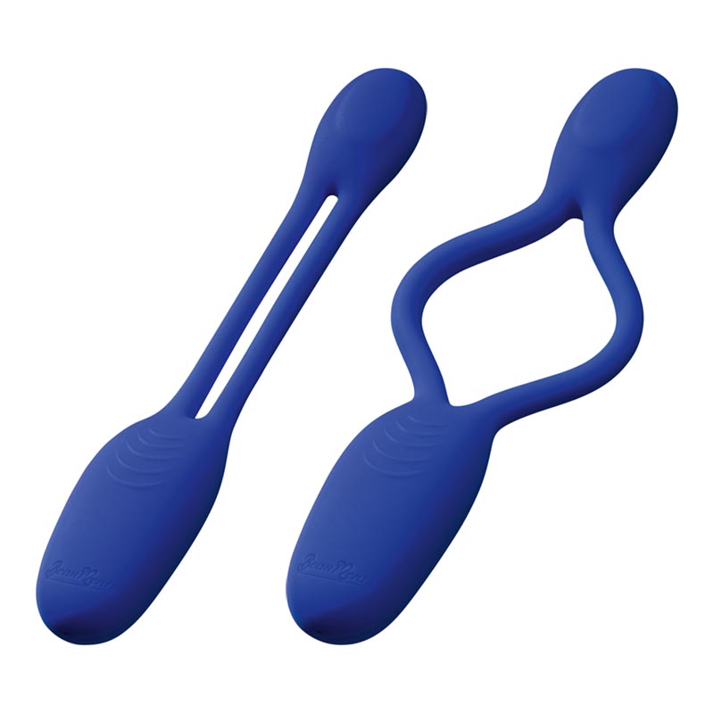 BeauMents Flexxio Vibrator fr Paare - Blau