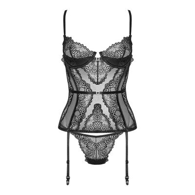 Beauty Night Ravenna | Sinnliches Korsett mit Gürtel und String