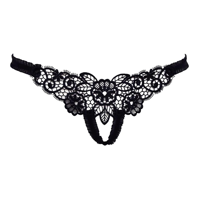 Beauty Night String Mystique - Noir (L/XL)
