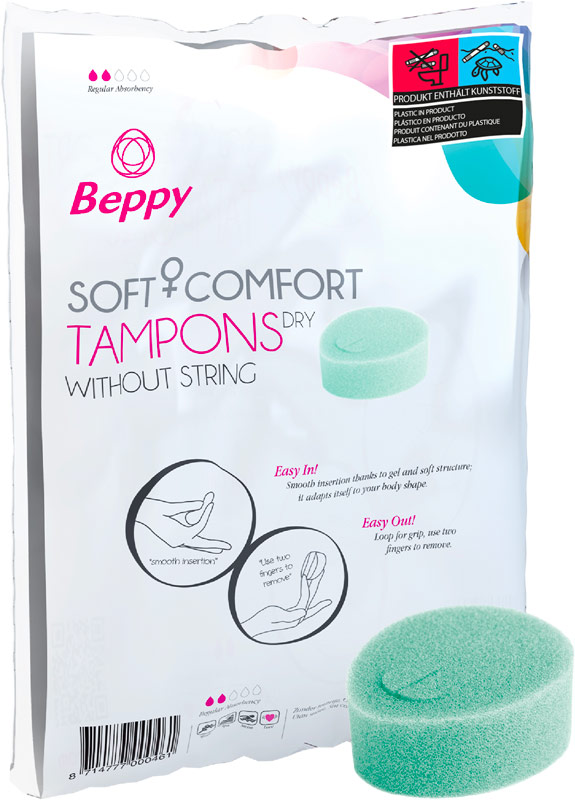 Tampone igienico senza cordino Beppy Soft Comfort - Asciutto (30x)