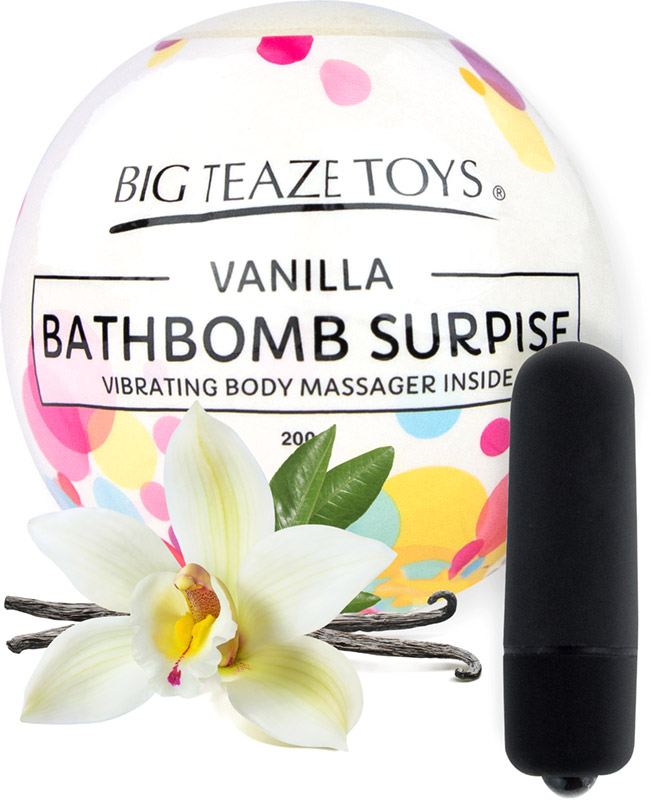 Bathbomb Surprise effervescent bath bomb - Vanilla