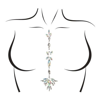 Leg Avenue Jade | Strass autocollants pour le décolleté | Cascade