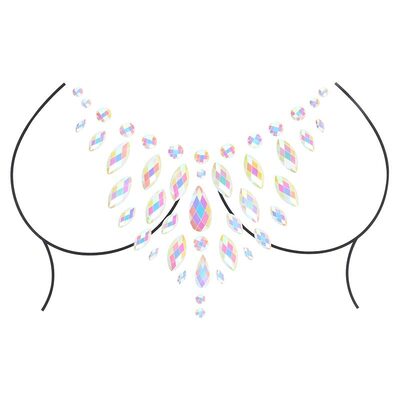 Ouch! Glow in the Dark | Strass autocollants pour la poitrine