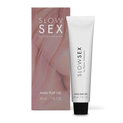 Bijoux Indiscrets Slow Sex | Gel zur Erleichterung des Analsex | 30 ml