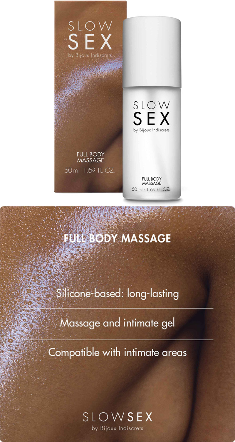 Bijoux Indiscrets Slow Sex | Massage gel for the whole body | 50 ml