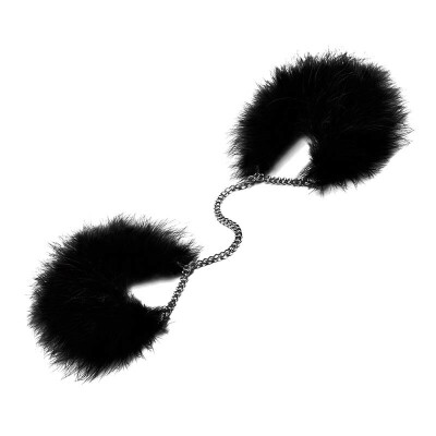 Bijoux Indiscrets Za za zu | Weiche und sinnliche Handschellen aus Federn