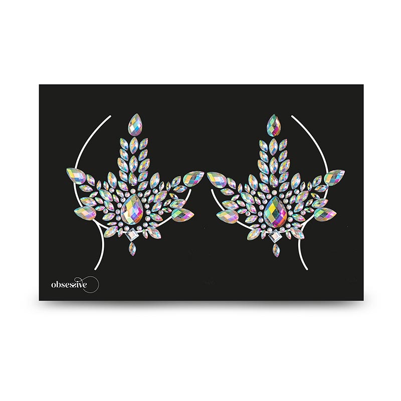 Obsessive 2924 | Selbstklebender Schmuck für die Brüste Obsessive 2924 | Selbstklebender Schmuck für die Brüste