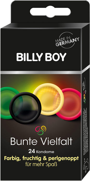 Billy Boy Coloured (24 Condoms)