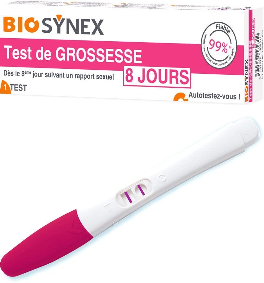 Biosynex - Test de grossesse 8 jours