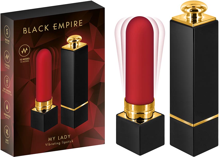 Rouge à lèvres vibrant Black Empire My Lady
