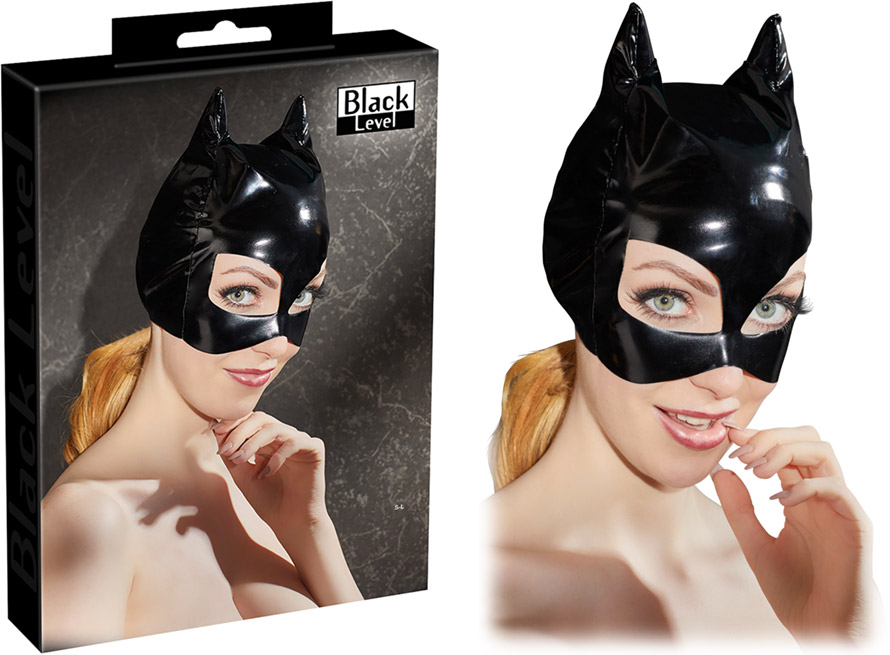 Maschera da gatta Catwoman Black Level