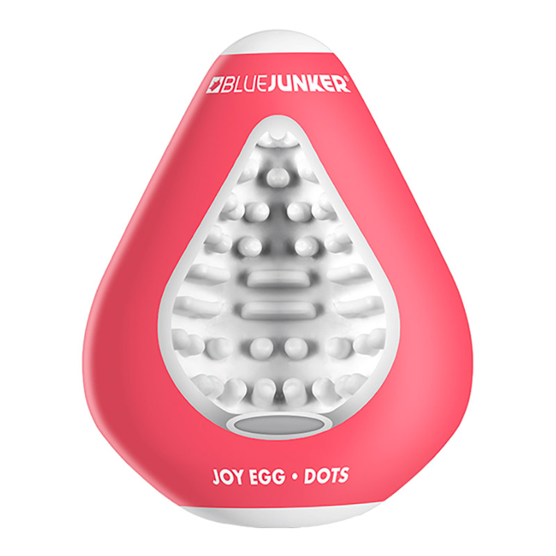 BlueJunker Joy Egg Dots | Masturbator Ei texturiert mit Punkten und Linien BlueJunker Joy Egg Dots | Masturbator Ei texturiert mit Punkten und Linien