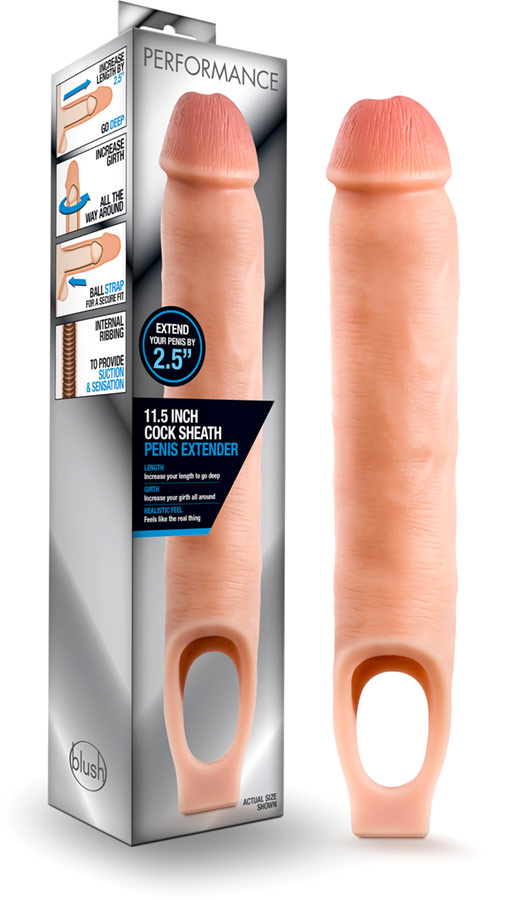 Blush Performance penis enlargement sleeve - 22 cm