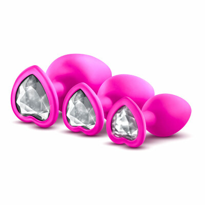Blush Luxe Blings Plugs | Assortiment comprenant 3 plugs anaux | Rose