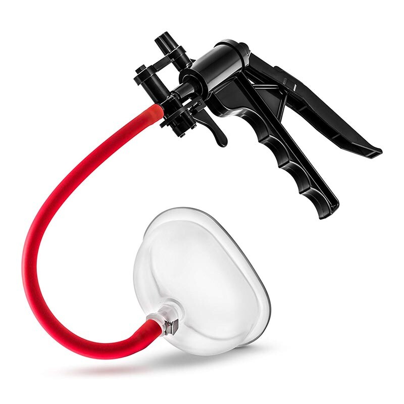 Temptasia vaginal pump with see-through cup