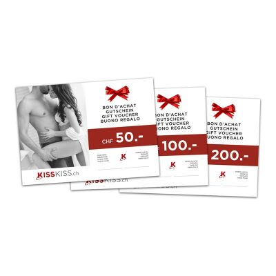Geschenkgutschein KissKiss | CHF 50.-