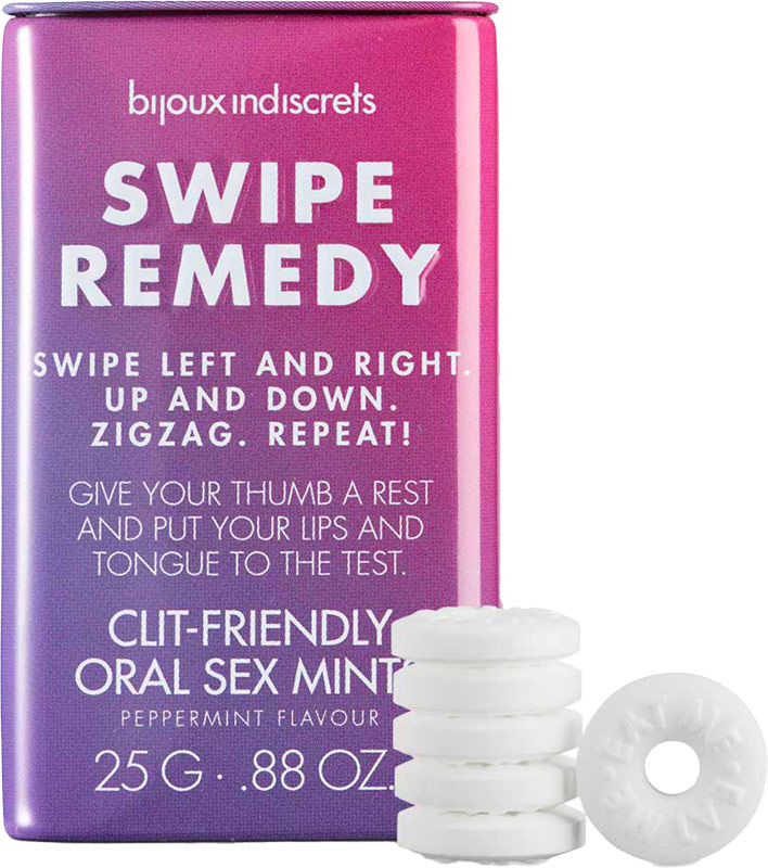 Swipe Remedy Bonbons für den Oralsex - Pfefferminze