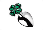 Booty Sparks Lucky Clover Analplug mit vierblttrigem Kleeblatt - S