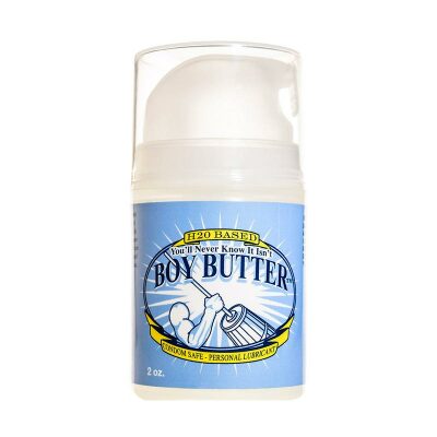 Boy Butter H2O | Gleitmittel auf Wasserbasis und Sheabutter | 59 ml