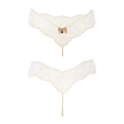 Bracli Sydney Single | Stimulierender Perlen-Panty | Elfenbeinfarben