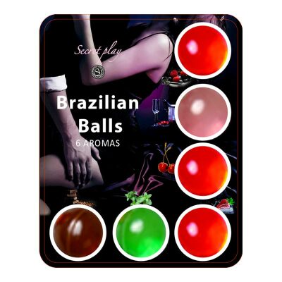 Brazilian Balls: Duftende Gleitmittelkugeln | 6 S. - KissKiss