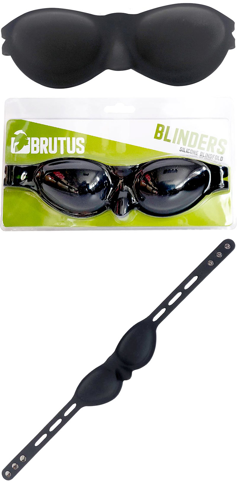 Bandeau en silicone pour les yeux Brutus Blinders