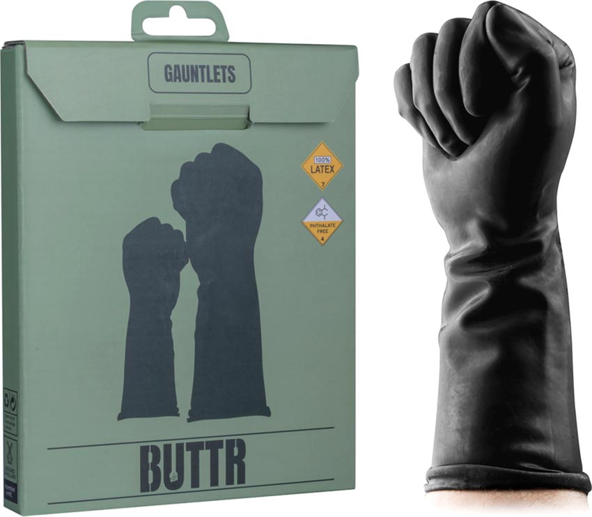 BUTTR Gauntlets latex gloves for fisting