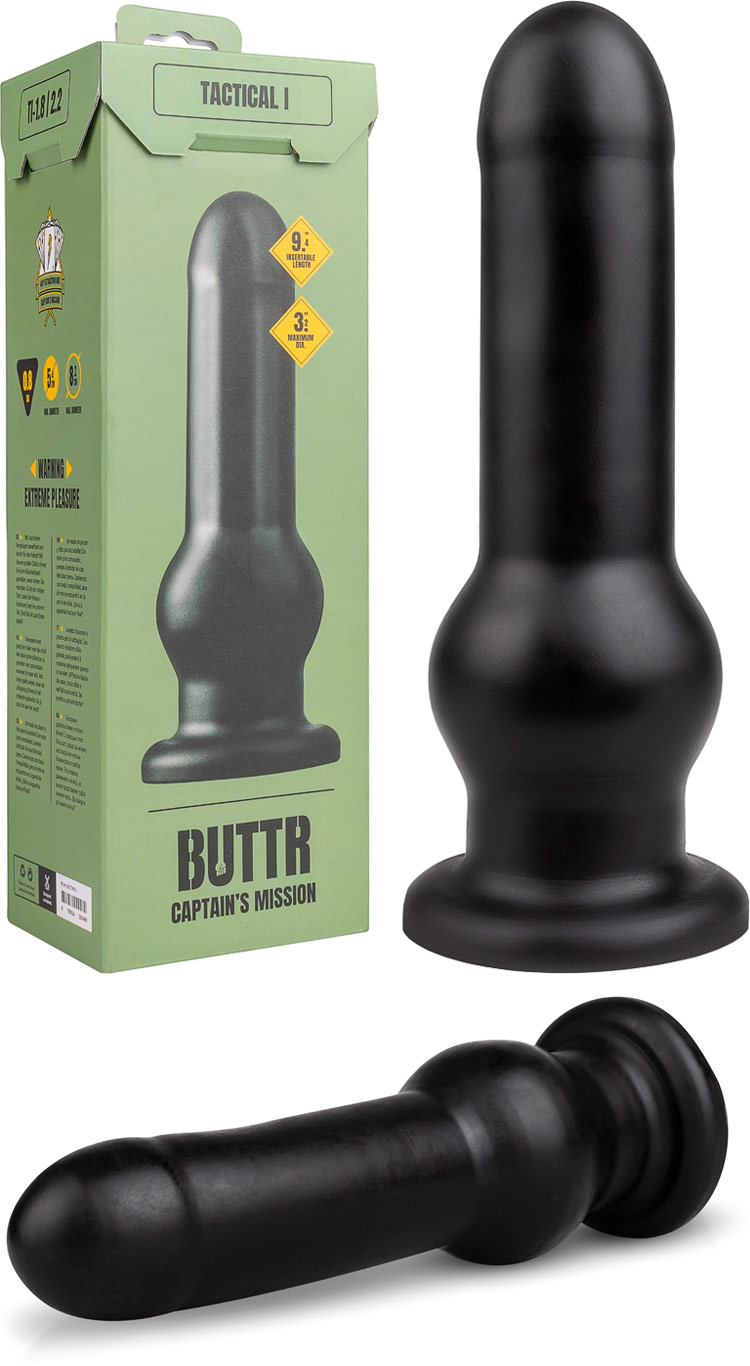 Dildo anale in silicone BUTTR Tactical I