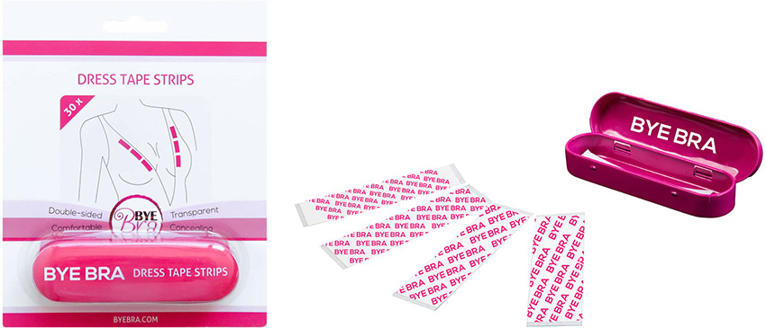 Bye Bra Dress Tape Bande adesive per il dcollet - 30 pezzi