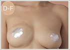 Bye Bra - Invisible adhesive bra (size D+)