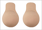 Bye Bra Fabric Pull-Ups push-up nipple pasties - Nude (M)